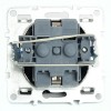 Розетка 1-местная c/з механизм Stekker PST16-9110-03 250В 16А с защитной шторкой Эрна черный