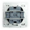 Розетка 1-местная б/з механизм Stekker PST10-9109-03 250В 10А с защитной шторкой Эрна черный