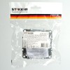 Розетка телевизионная 1-местная механизм Stekker PST00-9108-03 75 Ом 5-862МГц Эрна черный