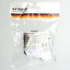 Розетка 1-местная с/з механизм Stekker PST16-9111-03 250В 16А с защ. шторкой и с USB Эрна черный