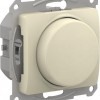 Светорегулятор поворотно-нажимной Glossa 400Вт механизм беж. SE GSL000223