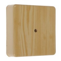 Коробка КМЭР ОП 100х100х50мм светлое дерево без клеммы IP40 КР-513110100-024 Урал Пак