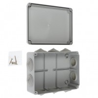 Коробка КМЭР ОП 190х140х70мм IP55 с г.в. 10вх. Урал Пак КО-65027190-020