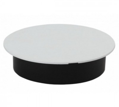 Коробка КМЭУ СП 75х15мм круглая чёрная с крышкой IP20 У194 Урал Пак КМ-500000194-180