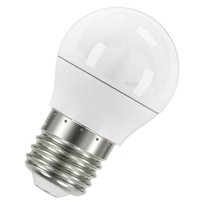 Лампа СДЛ LED Value LVCLP75 10SW/840 10Вт шар матовая E27 230В 10х1 RU Ledvance OSRAM 4058075579927