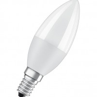 Лампа СДЛ LED Value LVCLB60 7SW/840 7Вт свеча матовая E14 230В 10х1 RU Ledvance OSRAM 4058075578944