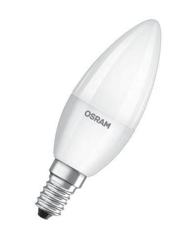 Лампа СДЛ LED Value LVCLB60 7SW/840 7Вт свеча матовая E27 230В 10х1 RU Ledvance OSRAM 4058075579477