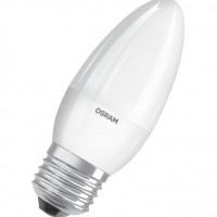 Лампа СДЛ LED Value LVCLB75 10SW/830 10Вт свеча матовая E27 230В 10х1 RU Ledvance OSRAM 4058075579538