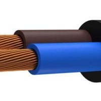 Провод ПВС 2х0.75 Ч (бухта) (м) Prysmian 0102020101