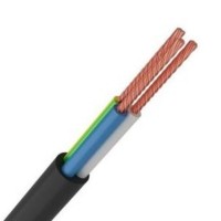 Провод ПВС 3х0.75 Ч (бухта) (м) Prysmian 0103020101