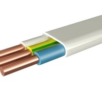 Кабель ВВГ-П 3х2.5 Б (N PE) 0.66кВ (уп.100м) Альфакабель 6851