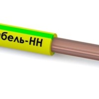 Провод ПуВнг(А)-LS 1х1.5 450/750В Ж/З (бухта) (м) НКЗ Электрокабель НН 000007878