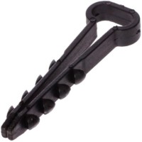 Дюбель-хомут ДХКП 5×10мм чёрный 100шт/уп Урал Пак АЭ-5050010-100-p