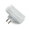 Разветвитель сетевой 3 гнезда с/з Stekker ADP16-23-21 250V 16A ABS пластик белый