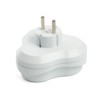 Разветвитель сетевой 3 гнезда с/з Stekker ADP16-23-21 250V 16A ABS пластик белый