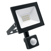 Прожектор светодиодный Saffit с выносным датчиком SFL80-20 IP65 20W 6400K черный