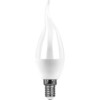 Лампа СДЛ Saffit SBC3713 свеча на ветру E14 13Вт 6400K
