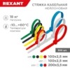 Набор хомутов 100мм; 200мм НХ-2 разноцвет. нейл. (300шт.) Rexant 07-7202