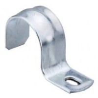 Скоба крепежная однолапковая СМО d38-40мм метал. (уп.50шт) Промрукав PR08.2538