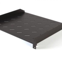 Полка угловая TAL3-1U-250-RAL9005 с перфорацией 19дюйм 1U ширина 440мм глубина 250мм черн. (RAL 9005) Hyperline 431067