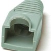 Колпачок изолирующий BOOT-GY-10 для разъемов RJ45 сер.(уп.10шт) Hyperline 251955