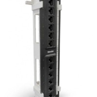 Патч-панель PPW-12-8P8C-C5e настен. 12 портов RJ45(8P8C) кат.5е с подставкой Hyperline 15379