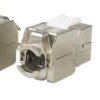 Вставка Keystone Jack RJ-45(8P8C) кат. 6 экранир. 180град. Toolless KJ8-8P8C-C6-180-TLS-SH-F-WH бел. Hyperline 426188