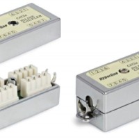 Адаптер CA-IDC-C5e-SH-F-WH (coupler) проходной Dual IDC экранир. кат. 5e 4 пары Hyperline 23534
