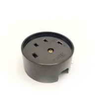 Разъем РШ-ВШ ОП 32А 380В 3Р+РЕ кругл. черн. Tokov Electric TKL-OVOP-3Р+РЕ-C05