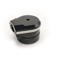 Разъем РШ-ВШ ОП 32А 250В 2P+PE кругл. черн. Tokov Electric TKL-OVOP-2P+PE-C05