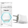 Вилка прямая 6А 250В без заземл. бел. Tokov Electric TKL-PL-C01