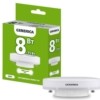 Лампа СДЛ T80 8Вт таблетка 4000К GX53 230В IEK Generica LL-T80-08-230-40-GX53-G