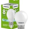 Лампа СДЛ G45 8Вт шар 6500К E27 230В IEK Generica LL-G45-08-230-65-E27-G