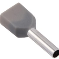 Наконечник кабельный НШвИ двойной 0.75-8 100шт/уп IEK Generica UGN31-008-C075-100-G