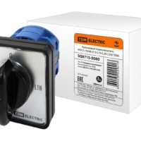 Кулачковый переключатель КПУ11-10/68 (V: 0-L1N-L2N-L3N) TDM