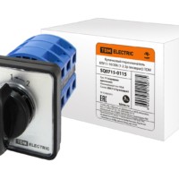 Кулачковый переключатель КПУ11-10/206 (1-2 3р (возврат)) TDM