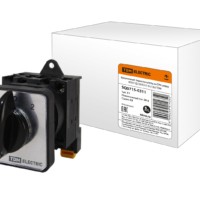 Кулачковый переключатель на DIN-рейку КПУ11Д-20/53 (1-0-2 3р) TDM