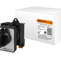 Кулачковый переключатель на DIN-рейку КПУ11Д-25/53 (1-0-2 3р) TDM