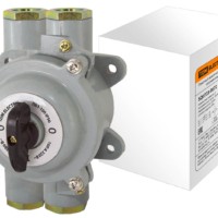 Пакетный выключатель ПВ3-100 3П 100А 220В, силуминовый корпус,  IP56 TDM