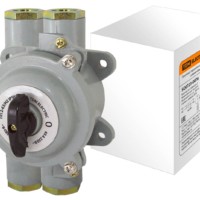 Пакетный переключатель ПП 2-63/Н2 2П 63А 220В, силуминовый корпус, IP56 TDM