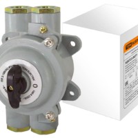 Пакетный переключатель ПП 2-100/Н2 2П 100А 220В, силуминовый корпус, IP56 TDM