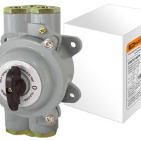 Пакетный переключатель ПП 2-16/Н3 2П 16А 220В, силуминовый корпус, IP56 TDM