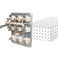 Рубильник РПС-2/1Л У3 TDM (250А,  левый привод, без плавких вставок)