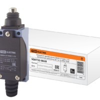 Концевой выключатель ВККН-2110М11-У2 кнопочный толкатель 5А 1з+1р IP65 TDM