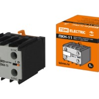 Приставка контактная ПКН-11 для МКН (доп. контакты 1НО+1НЗ) TDM