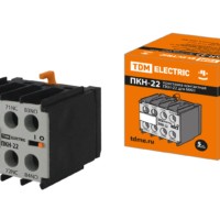 Приставка контактная ПКН-22 для МКН (доп. контакты 2НО+2НЗ) TDM