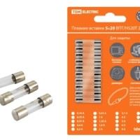 Плавкая вставка ВПБ6-1 0,16А 250В TDM упак (10 шт.)