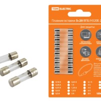 Плавкая вставка ВПБ6-5 0,5А 250В TDM упак (10 шт.)