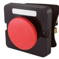 Пост кнопочный ПКЕ 122-1 У2, красный гриб, IP54 TDM