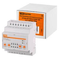 Контроллер автоматического ввода резерва КАВР 3Ф 230В АС на 2 ввода TDM